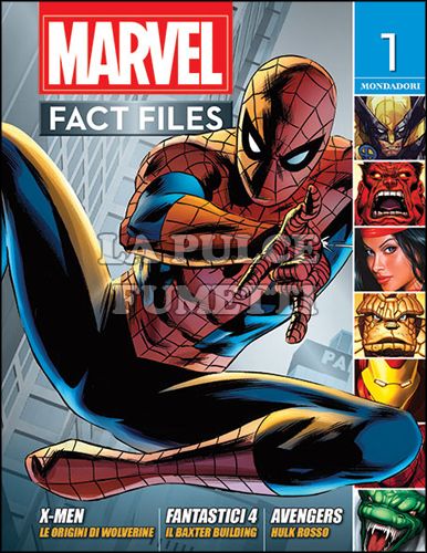 MARVEL FACT FILES #     1 - ( FASCICOLO 1 )